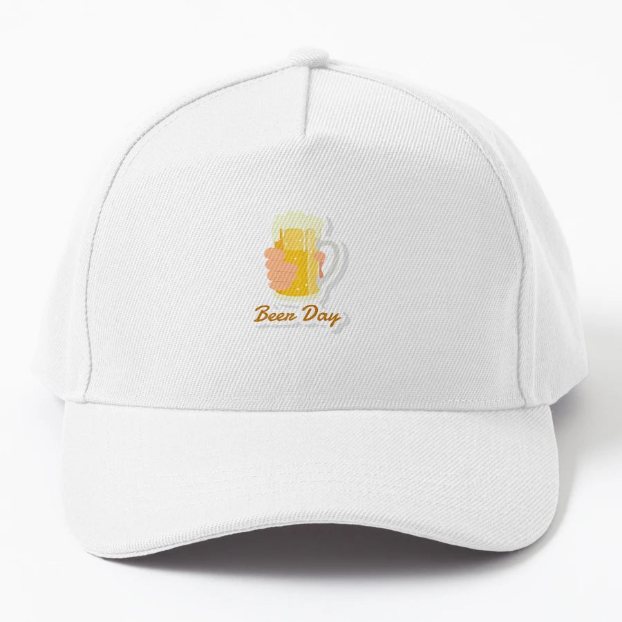 Day Drinking My Favorite Hobby Denim Baseball Cap - Aestheti - Snapback, Trucker Hat, Dad Hat, Denim Baseball Cap