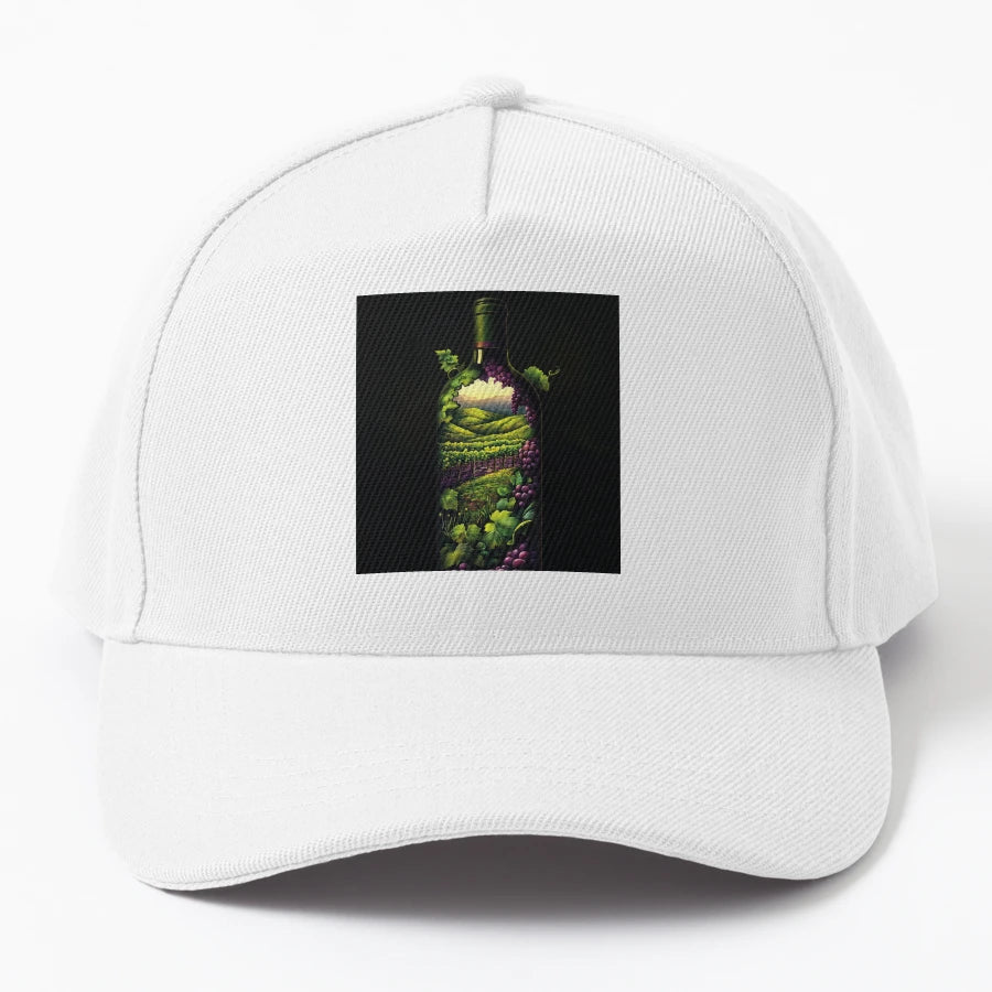 Wine Lover Gift New Era Snapback - Embroidered Design - Snapback, Trucker Hat, Dad Hat, Denim Baseball Cap