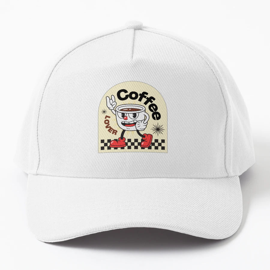Coffeee Staiin Lover Trucker Hat - Distressed Premium - Snapback, Trucker Hat, Dad Hat, Denim Baseball Cap