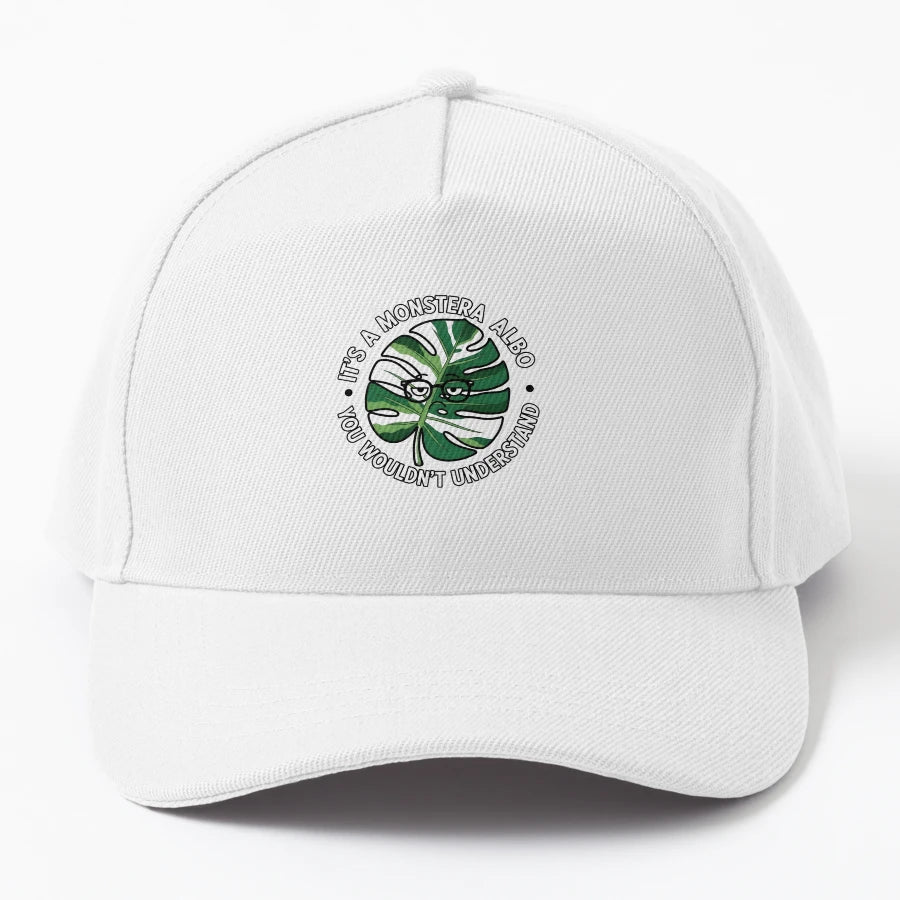 Its Monstera Albo Thing You Wouldnt Understand OTTO Dad Hat - Snapback, Trucker Hat, Dad Hat, Denim Baseball Cap