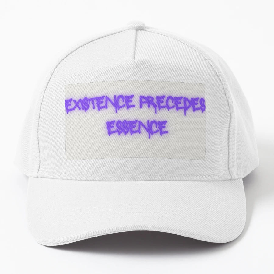 Existence Precedes Essence New Era Snapback - Breathable - Snapback, Trucker Hat, Dad Hat, Denim Baseball Cap