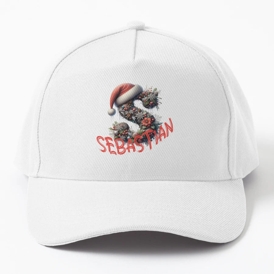 Name Sebastian My Name Is Sebastian Denim Baseball Cap - Snapback, Trucker Hat, Dad Hat, Denim Baseball Cap
