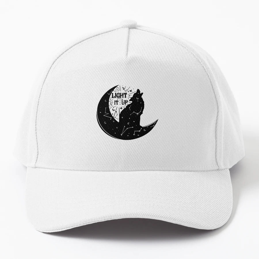 Light It Up Crescent City Trucker Hat - Exclusive Unique Art - Snapback, Trucker Hat, Dad Hat, Denim Baseball Cap