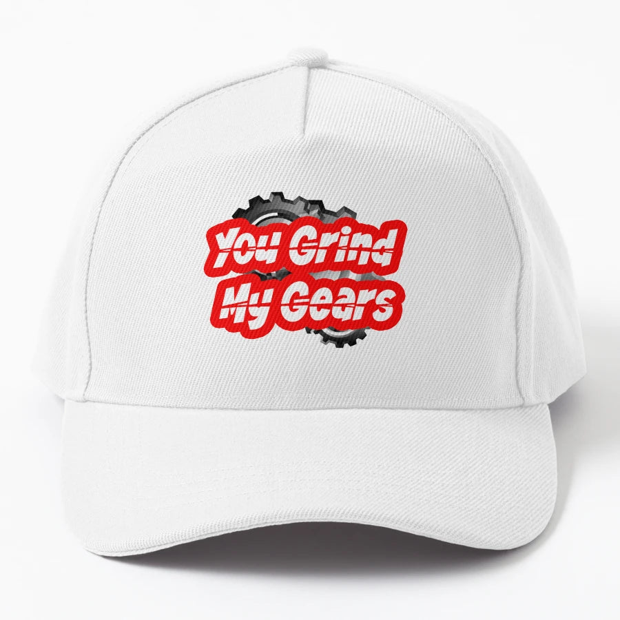 You Grind My Gears New Era Snapback - High-Quality Outdoor - Snapback, Trucker Hat, Dad Hat, Denim Baseball Cap
