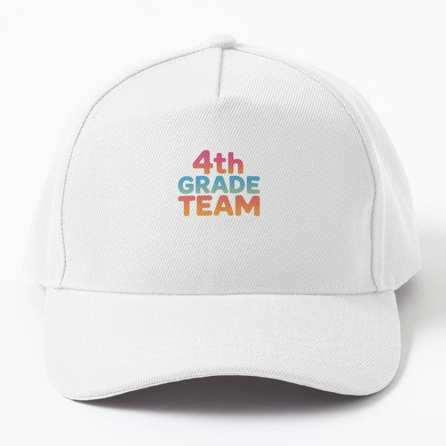 Teacher 4Th Grade Team Like Normal Team But Trucker Hat - Snapback, Trucker Hat, Dad Hat, Denim Baseball Cap