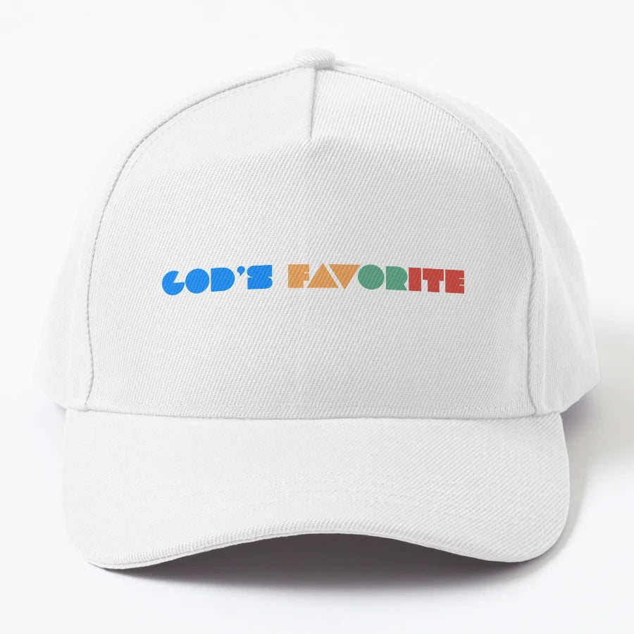 Gods Favorite OTTO Dad Hat - Custom Embroidery - Snapback, Trucker Hat, Dad Hat, Denim Baseball Cap