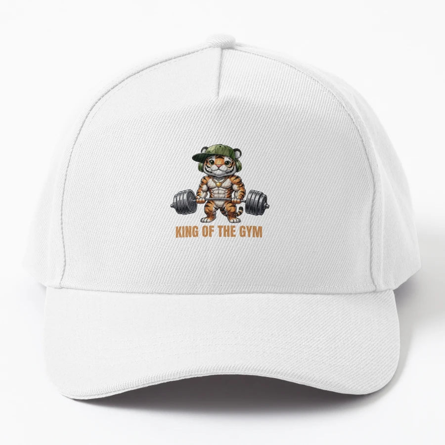 King Gym Color OTTO Dad Hat - Washed Cotton - Snapback, Trucker Hat, Dad Hat, Denim Baseball Cap