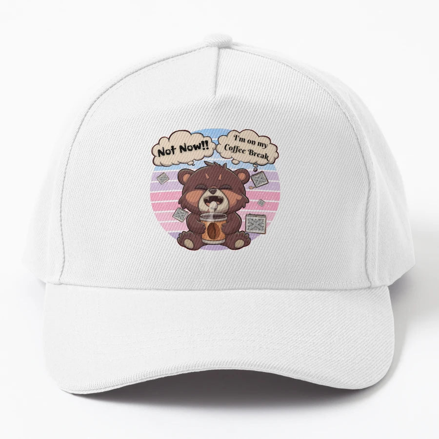 Im My Coffee Break OTTO Dad Hat - Adjustable Fit - Snapback, Trucker Hat, Dad Hat, Denim Baseball Cap