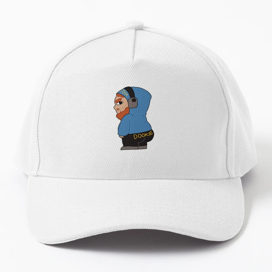 Caseoh New Logo Trucker Hat - Embroidered Design - Snapback, Trucker Hat, Dad Hat, Denim Baseball Cap