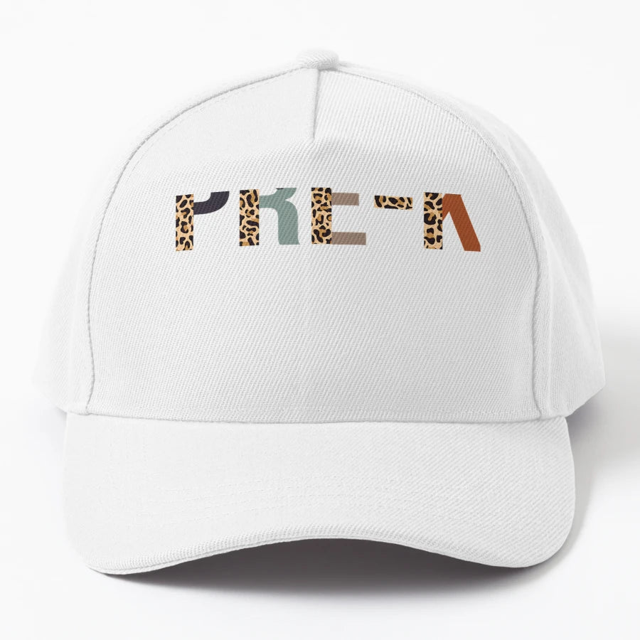 Oh Hey Pre K Back To School Leopard Denim Baseball Cap - Snapback, Trucker Hat, Dad Hat, Denim Baseball Cap