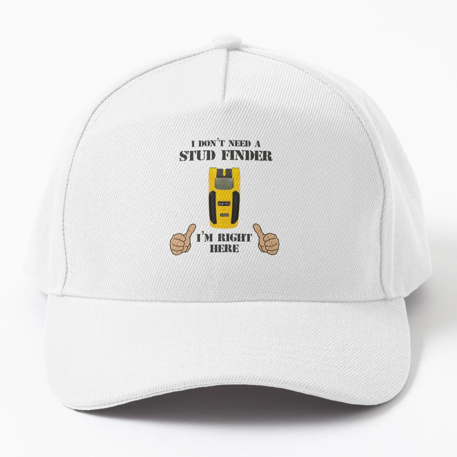 Stud Finder Dad Shirt New Era Snapback - Distressed Unique - Snapback, Trucker Hat, Dad Hat, Denim Baseball Cap