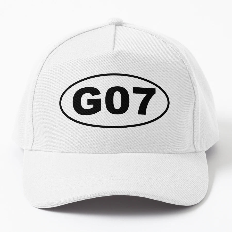 G07 Chassis Code Marathon New Era Snapback - Premium - Snapback, Trucker Hat, Dad Hat, Denim Baseball Cap