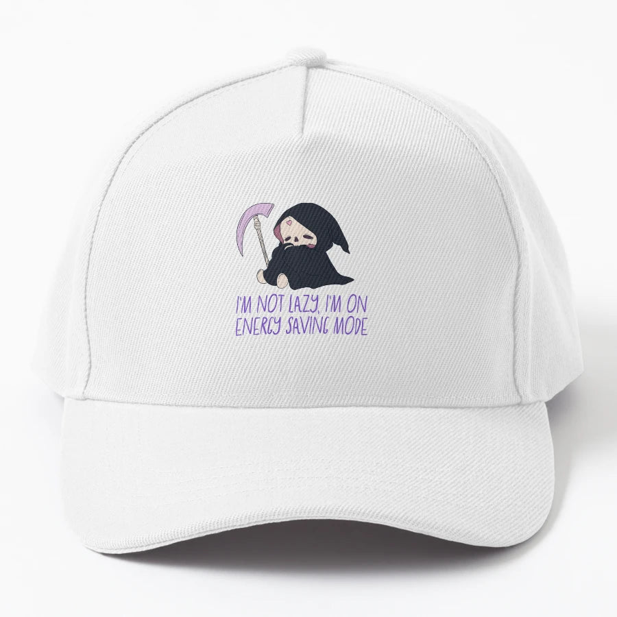 Im Not Lazy Im Im Energy Saving Mod New Era Snapback - Snapback, Trucker Hat, Dad Hat, Denim Baseball Cap