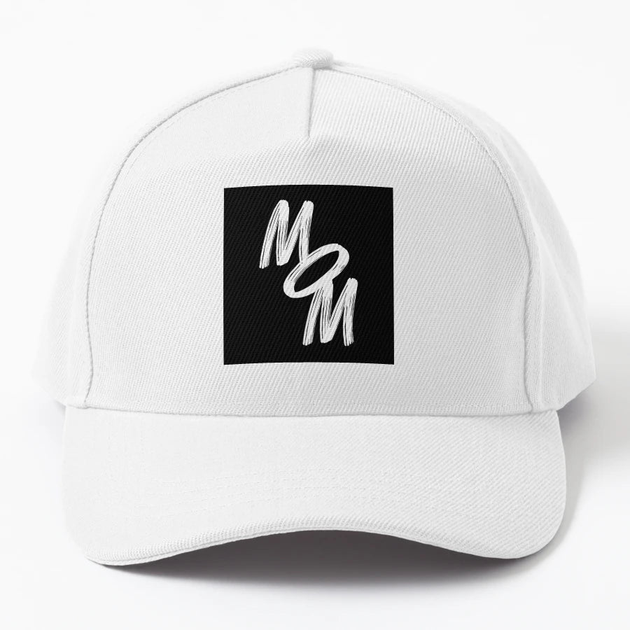 M O M Black New Era Snapback - 6-Panel Cap - Snapback, Trucker Hat, Dad Hat, Denim Baseball Cap