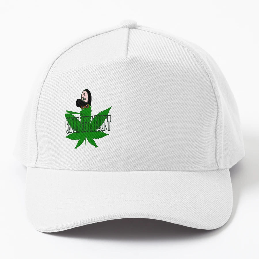 Canna Get Blunt New Era Snapback - Structured Premium - Snapback, Trucker Hat, Dad Hat, Denim Baseball Cap
