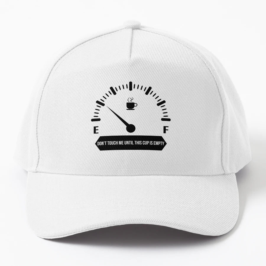 Dont Touch Me Until This Cup Is Empty Trucker Hat - Embroide - Snapback, Trucker Hat, Dad Hat, Denim Baseball Cap
