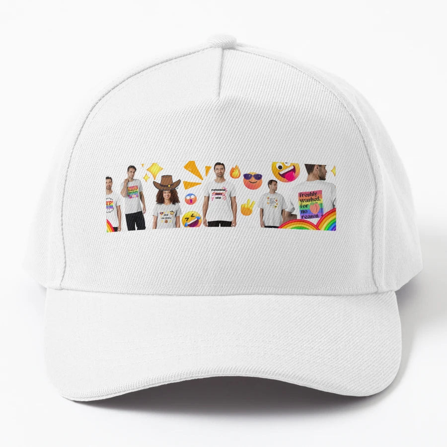 Banner Artwork Trucker Hat - Exclusive Classic Style - Snapback, Trucker Hat, Dad Hat, Denim Baseball Cap