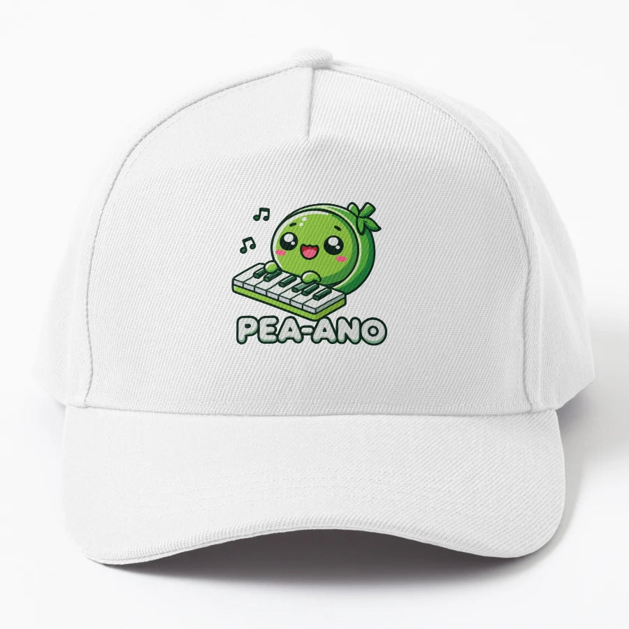 Pea Ano Trucker Hat - Vintage Style - Snapback, Trucker Hat, Dad Hat, Denim Baseball Cap