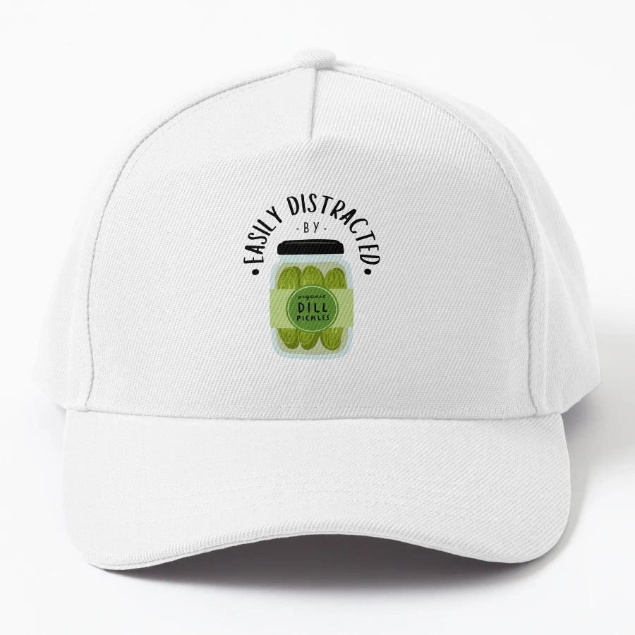 Easily Distracted New Era Snapback - Structured Low-Profile - Snapback, Trucker Hat, Dad Hat, Denim Baseball Cap