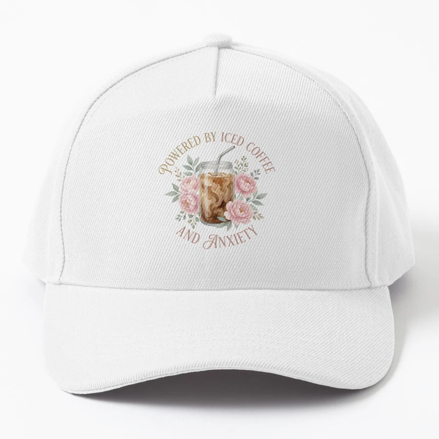 Powered Trucker Hat - 6-Panel Cap - Snapback, Trucker Hat, Dad Hat, Denim Baseball Cap