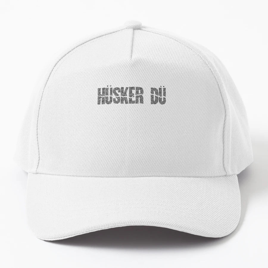 Husker Du New Era Snapback - Distressed Premium Embroidery - Snapback, Trucker Hat, Dad Hat, Denim Baseball Cap