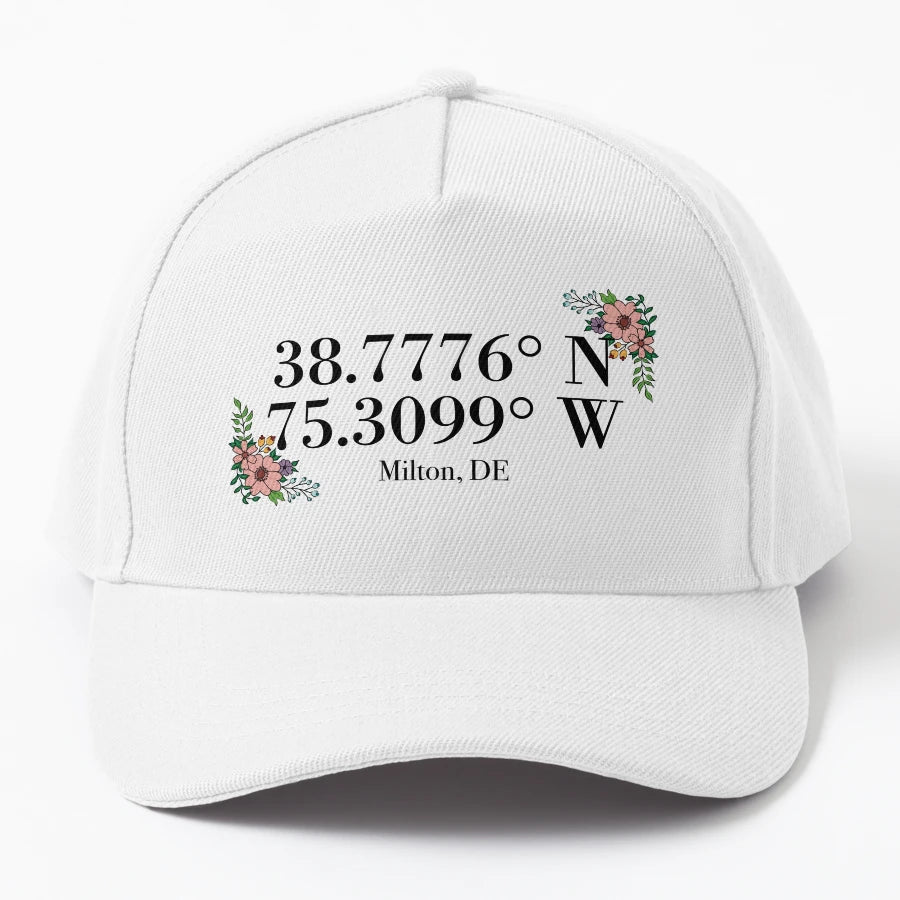 Milton De Coordinates OTTO Dad Hat - Premium Classic Style - Snapback, Trucker Hat, Dad Hat, Denim Baseball Cap