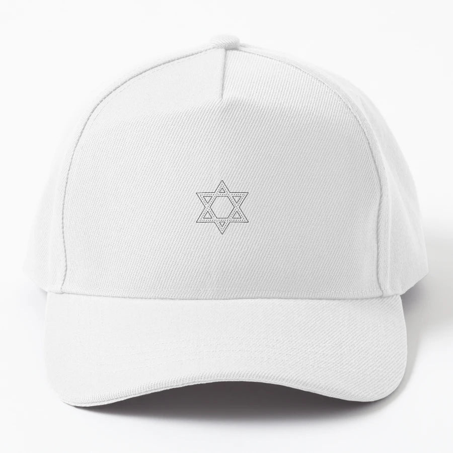 Happy Hanukkah OTTO Dad Hat - Embroidered Design - Snapback, Trucker Hat, Dad Hat, Denim Baseball Cap