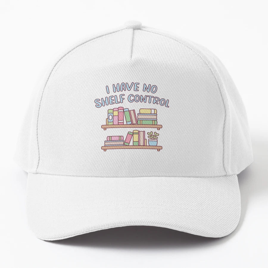 Funny Book Lover I Have No Shelf Control Trucker Hat - Snapback, Trucker Hat, Dad Hat, Denim Baseball Cap