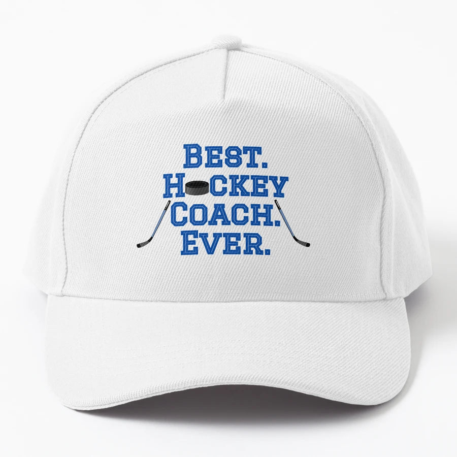Best Hockey Coach New Era Snapback - Best Gift for - Snapback, Trucker Hat, Dad Hat, Denim Baseball Cap