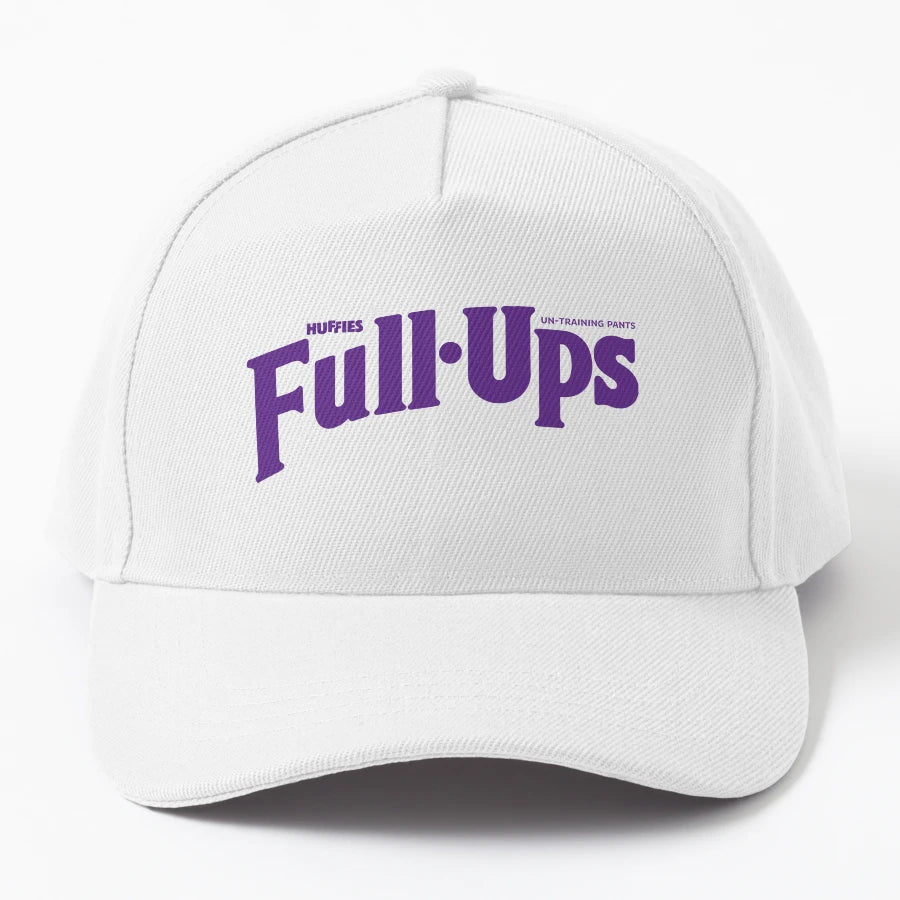 Full Ups Denim Baseball Cap - Low-Profile Fit - Snapback, Trucker Hat, Dad Hat, Denim Baseball Cap