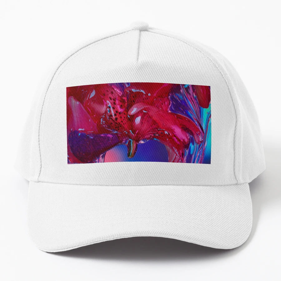 Flower Covered OTTO Dad Hat - Outdoor Style - Snapback, Trucker Hat, Dad Hat, Denim Baseball Cap