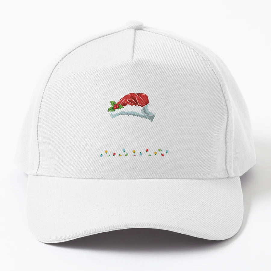 Funny Santas Favorite Teacher Santa Pajama OTTO Dad Hat - Snapback, Trucker Hat, Dad Hat, Denim Baseball Cap
