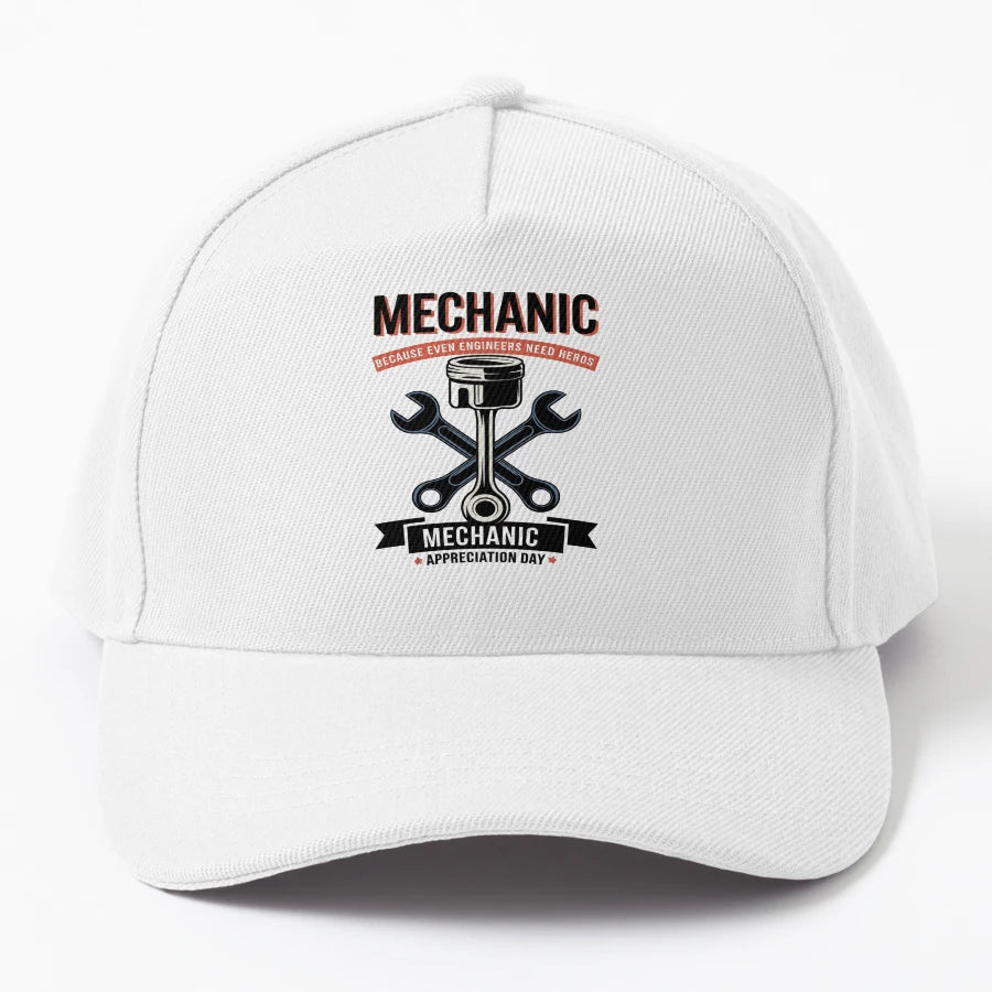 Funny Mechanic Because Even Engineers Need New Era Snapback - Snapback, Trucker Hat, Dad Hat, Denim Baseball Cap