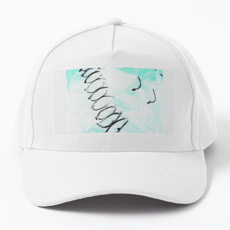 Mario Schifano Trucker Hat - Low-Profile Fit - Snapback, Trucker Hat, Dad Hat, Denim Baseball Cap