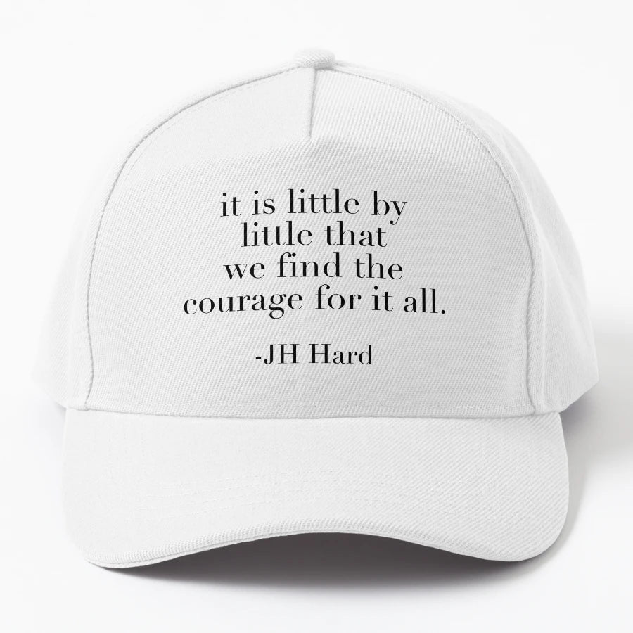 Courage It Is Little Trucker Hat - Exclusive Low-Profile - Snapback, Trucker Hat, Dad Hat, Denim Baseball Cap
