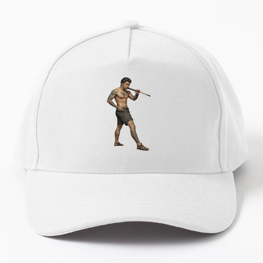 Filipino Pekiti Tirsia Kali Fighter OTTO Dad Hat - Unstructu - Snapback, Trucker Hat, Dad Hat, Denim Baseball Cap
