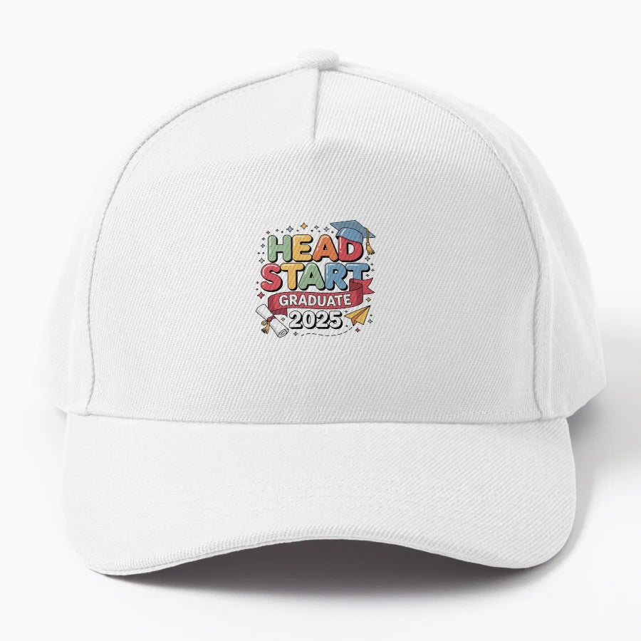 Head Start Graduation 2025 Pre K Graduate Class Trucker Hat - Snapback, Trucker Hat, Dad Hat, Denim Baseball Cap