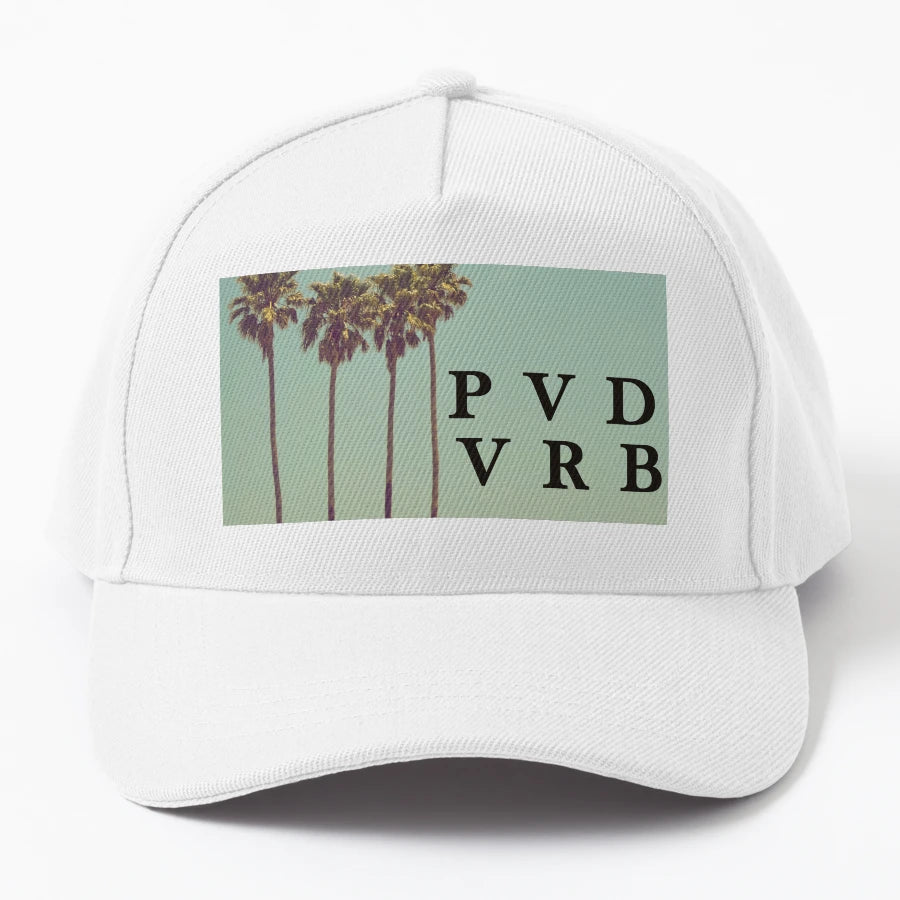 Pvd To Vrb Denim Baseball Cap - Low-Profile Fit - Snapback, Trucker Hat, Dad Hat, Denim Baseball Cap