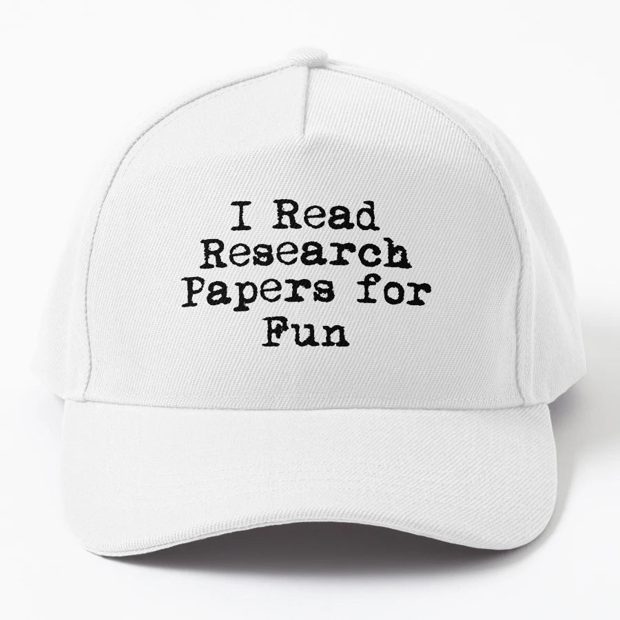 I Read Research Papers Fun New Era Snapback - High-Quality - Snapback, Trucker Hat, Dad Hat, Denim Baseball Cap