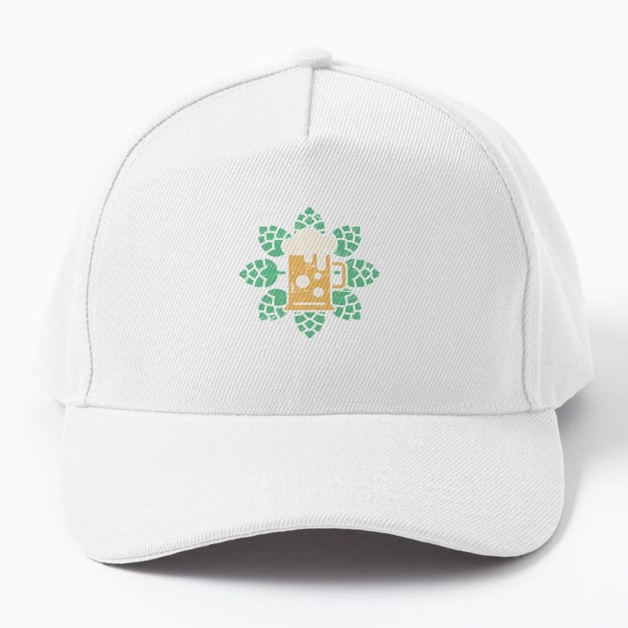 Craft Beer Hops OTTO Dad Hat - Vintage Style - Snapback, Trucker Hat, Dad Hat, Denim Baseball Cap