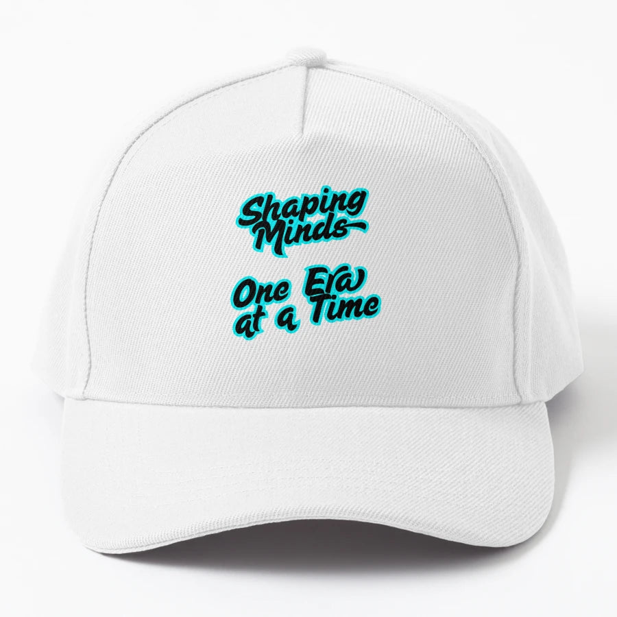 Shaping Minds One Era Time New Era Snapback - Vintage - Snapback, Trucker Hat, Dad Hat, Denim Baseball Cap