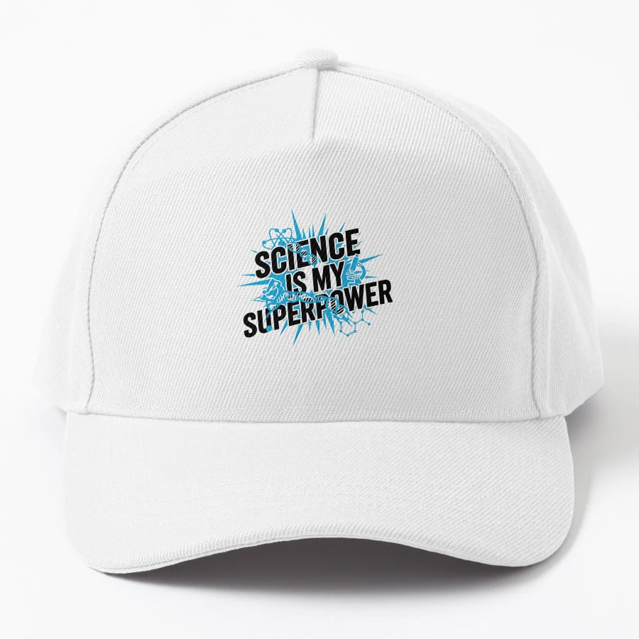 Science Is My Superpower Shirt Scientist Trucker Hat - Snapback, Trucker Hat, Dad Hat, Denim Baseball Cap