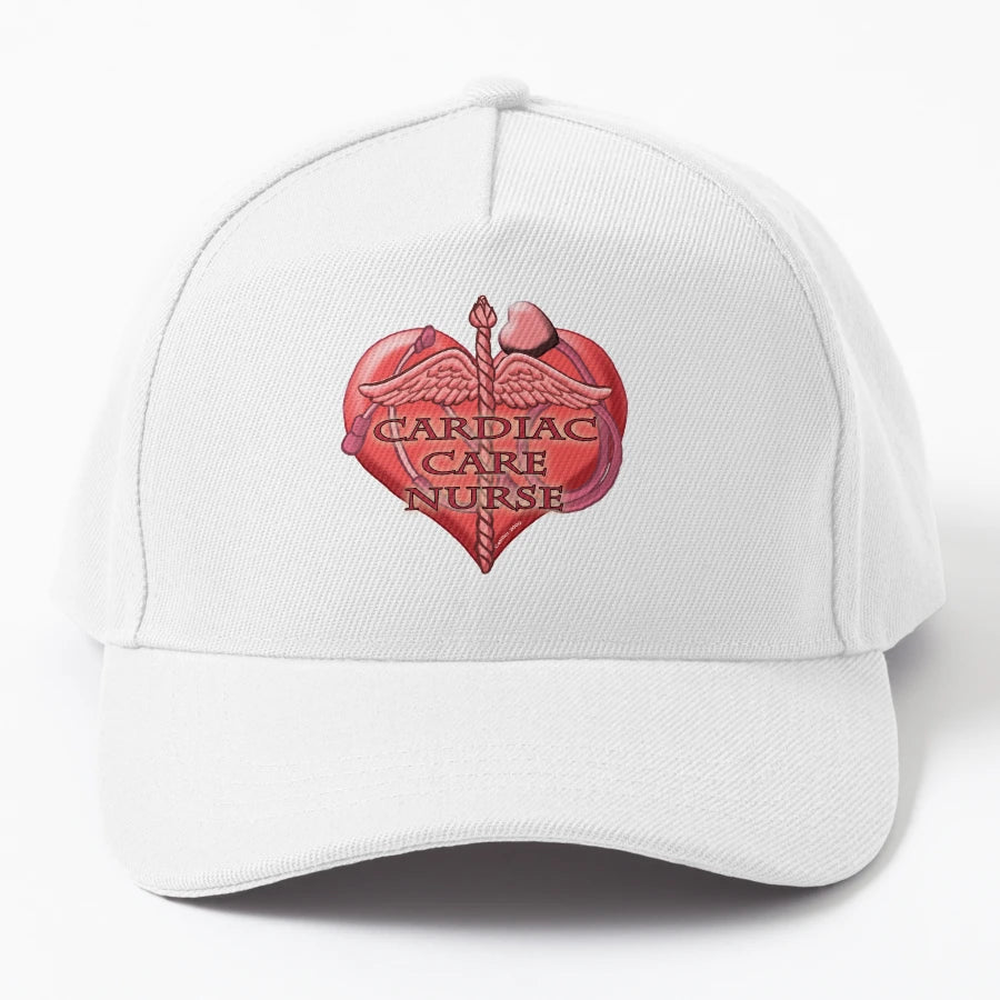 Caduceus Cardiac Care Nurse OTTO Dad Hat - Premium Custom - Snapback, Trucker Hat, Dad Hat, Denim Baseball Cap