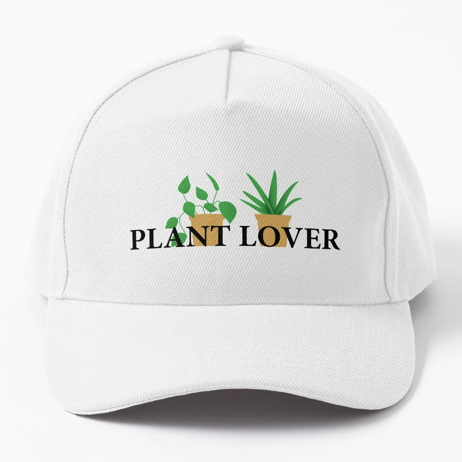 Plant Lover Plant Graphics Trucker Hat - Structured Custom - Snapback, Trucker Hat, Dad Hat, Denim Baseball Cap