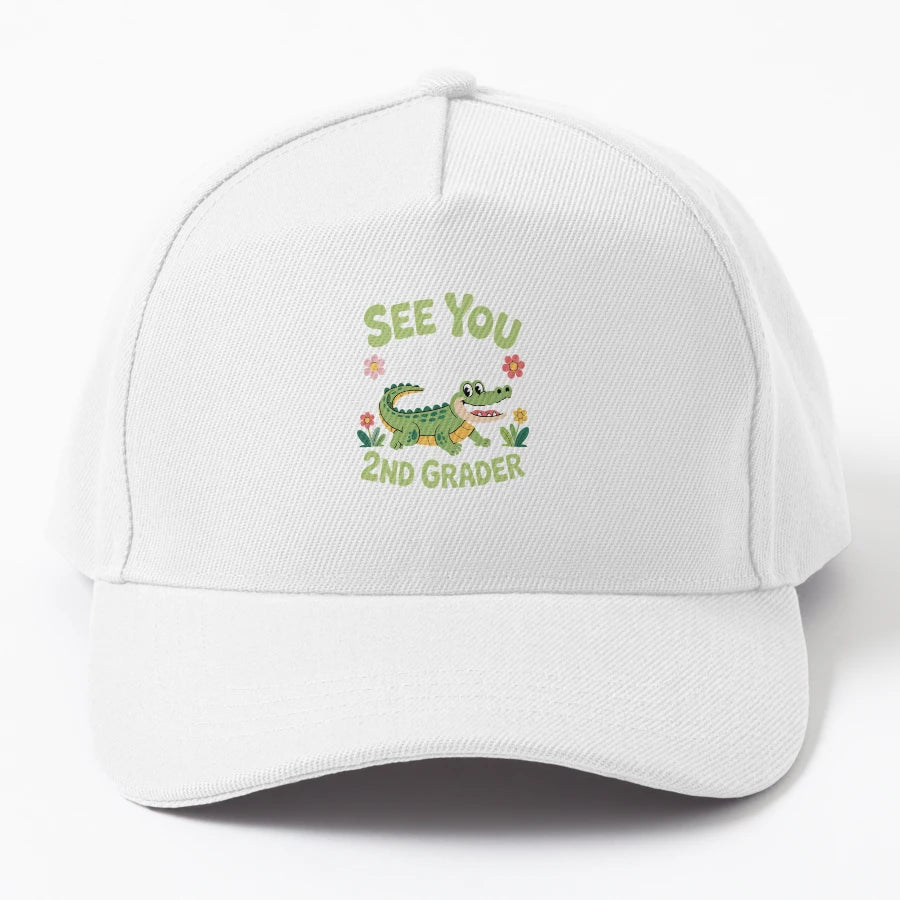 See You Later 2Nd Grader Last Day School New Era Snapback - Snapback, Trucker Hat, Dad Hat, Denim Baseball Cap