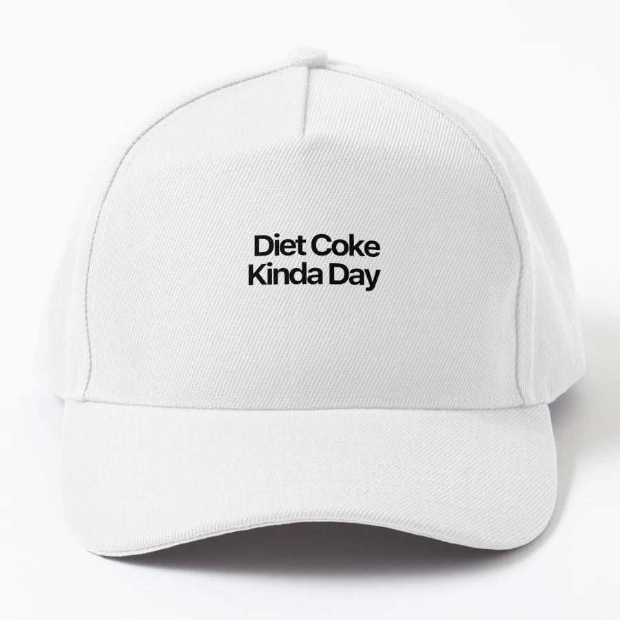 Diet Coke Kinda Day OTTO Dad Hat - Aesthetic Design - Snapback, Trucker Hat, Dad Hat, Denim Baseball Cap