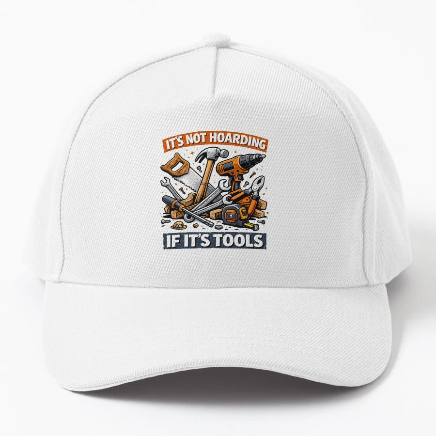 Its Not Hoarding If Its Tools Funny Gifts OTTO Dad Hat - Snapback, Trucker Hat, Dad Hat, Denim Baseball Cap