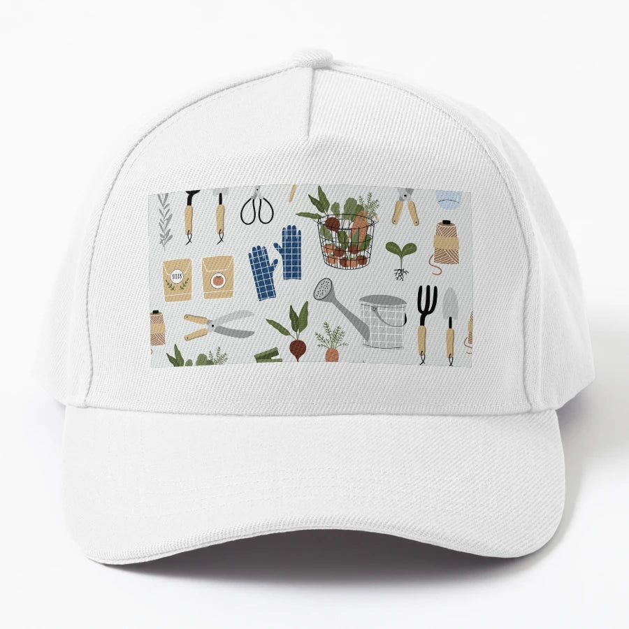 Gardening Fun I Trucker Hat - Exclusive Premium Embroidery - Snapback, Trucker Hat, Dad Hat, Denim Baseball Cap