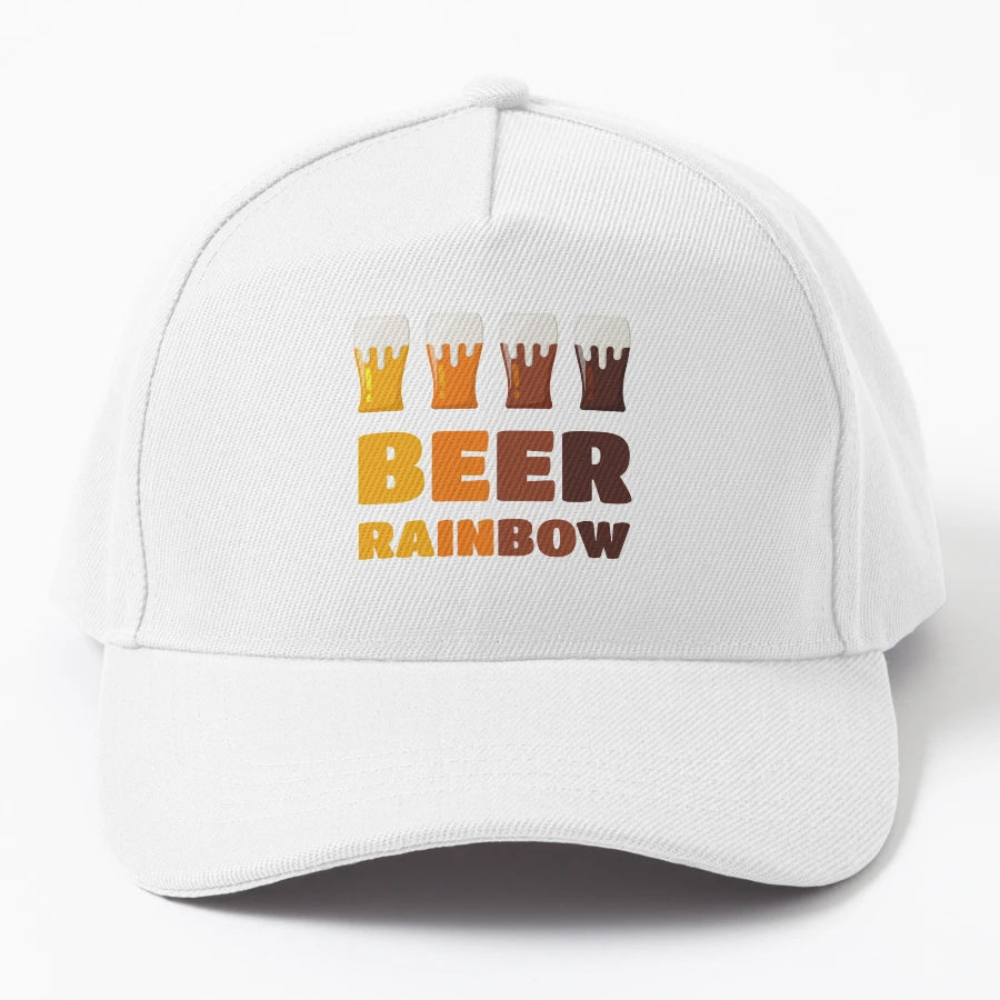Beer Rainbow New Era Snapback - Low-Profile Fit - Snapback, Trucker Hat, Dad Hat, Denim Baseball Cap