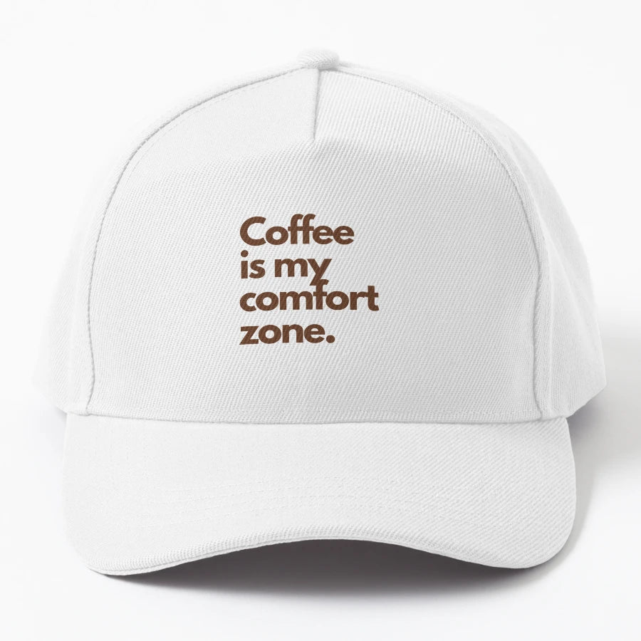 Coffee Is My Comfort Zone I Funny Quotes OTTO Dad Hat - Snapback, Trucker Hat, Dad Hat, Denim Baseball Cap